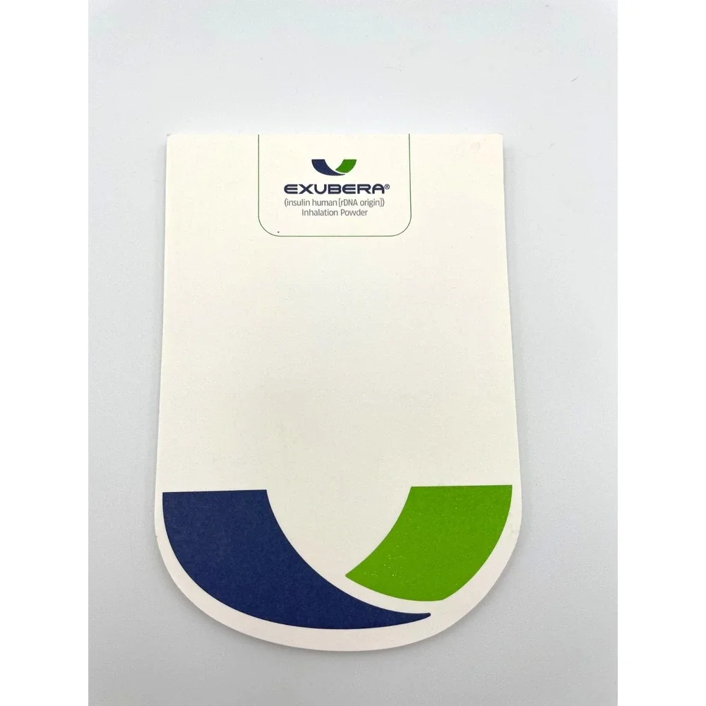 Exubera Glucovance Teveten SensiFoot Drug Rep Notepad Lot Pharma Promo